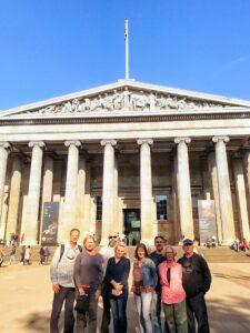 British Musem Front Entrance London Christian Tour Nate Loper