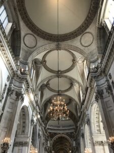 Inside St Pauls Cathedral London Christian Tour