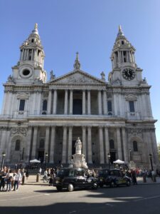 Outside St Pauls Cathedral London Christian Tour - Nate Loper