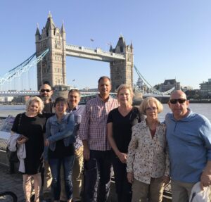 Tower Bridge spanning the River Thames in London