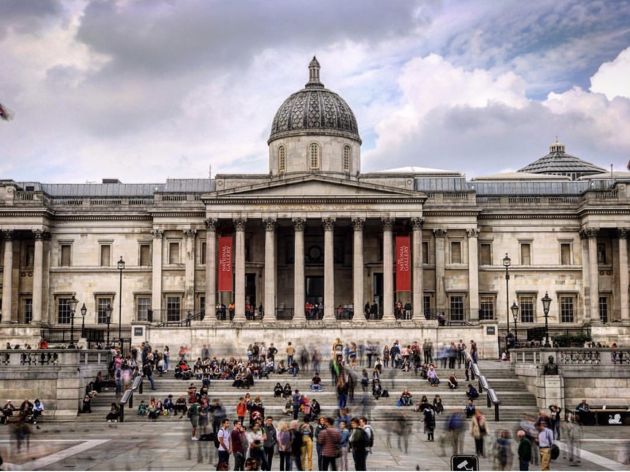 National Gallery in Trafalgar Square, London